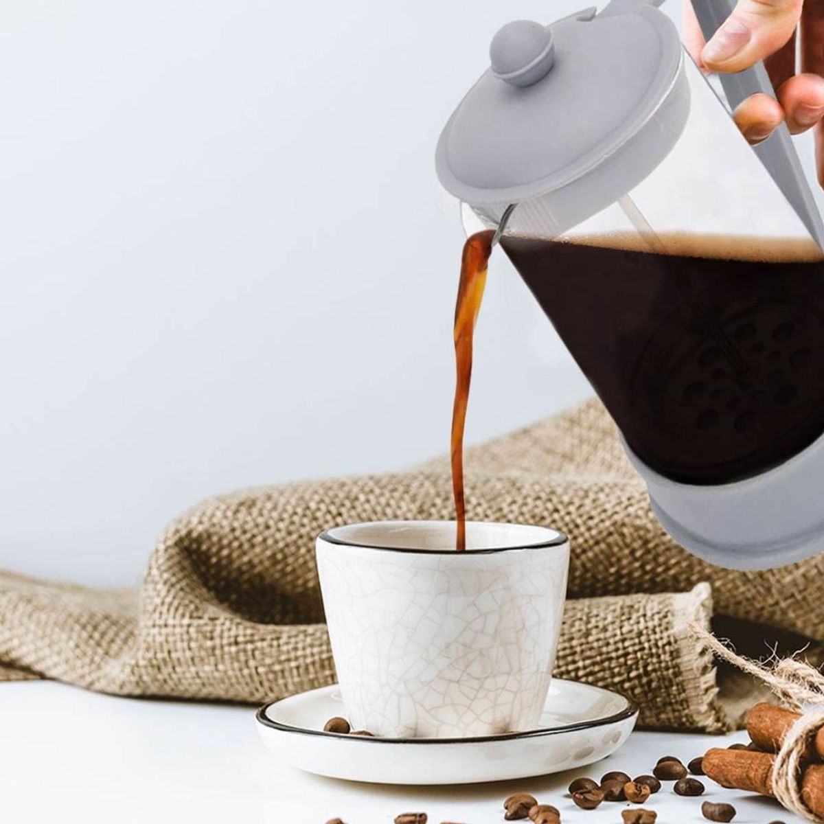 IMAHE - PRENSA DE CAFÉ DE VIDRIO 600 ML. IMAHE