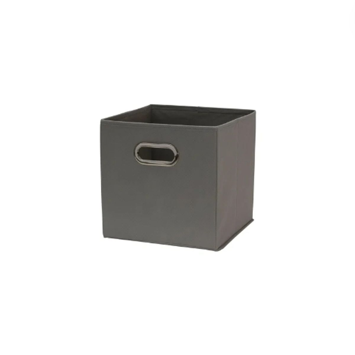 GENERICO - Pack 6 Caja Cubo Organizador De Tela Plegable Gris