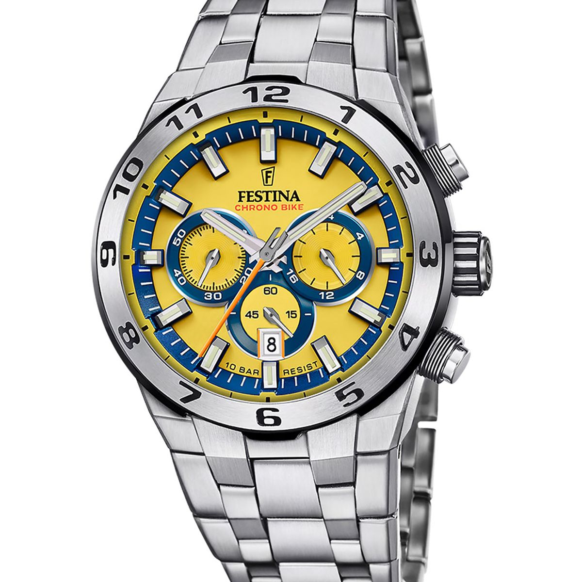 FESTINA - Reloj F20670/4 Festina Amarillo Hombre Chrono Bike