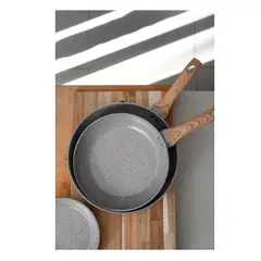 GENERICO - Bateria De Cocina 2 Piezas Antiadherente Ceramica Marmolada3