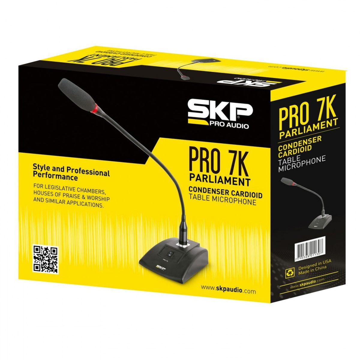 SKP - Microfono Condensador de Cuello SKP Pro 7K