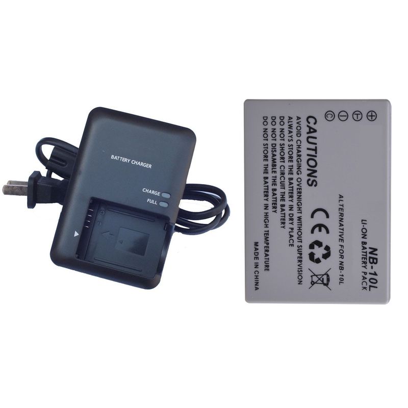 GENERICO - BATERÍA NB-10L + CARGADOR CB-2LCE ALTERNATIVO CANON