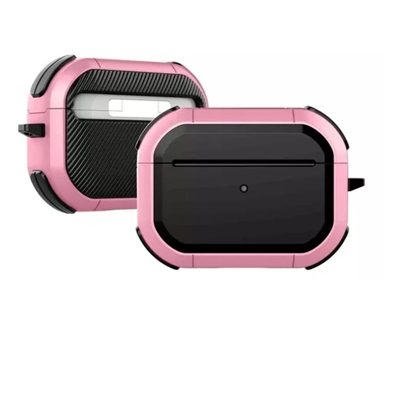GENERICO - Funda Case Carcasa De Alta Protección Md Para AirPods Pro color rosa
