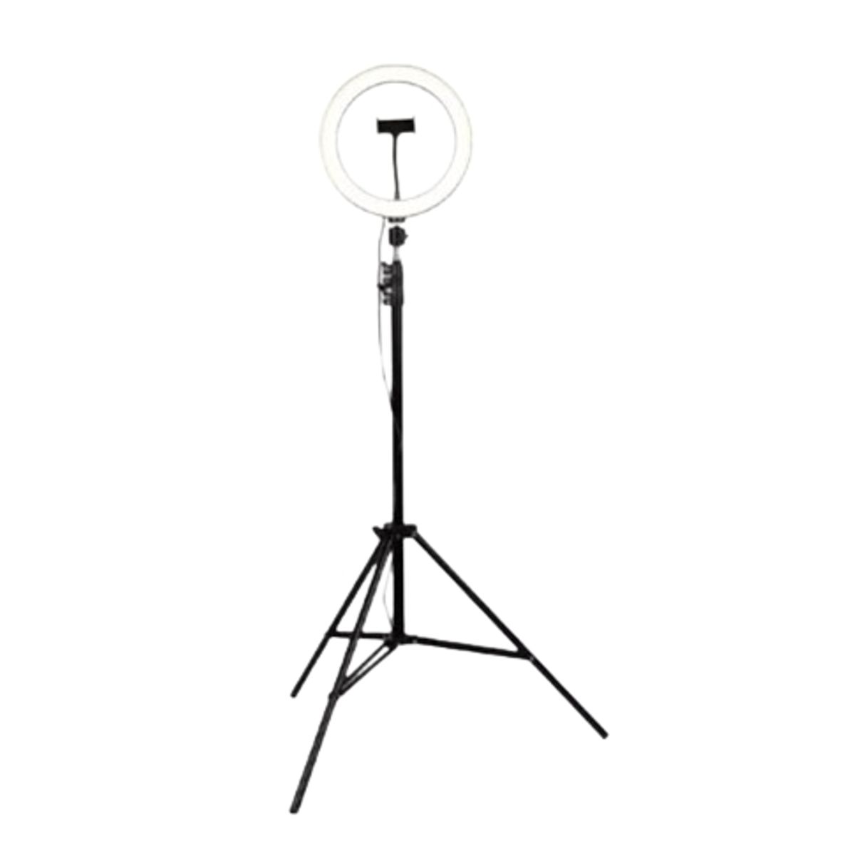 GENERICO - Aro Luz Led 26cm Dimeable + Tripode Ajustable