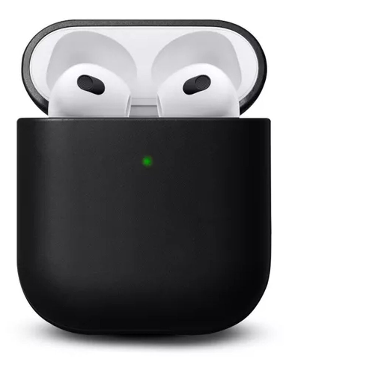 GENERICO - Funda De Cuero Para AirPods Pro Aipods Gen 2 Y 3 Black Case