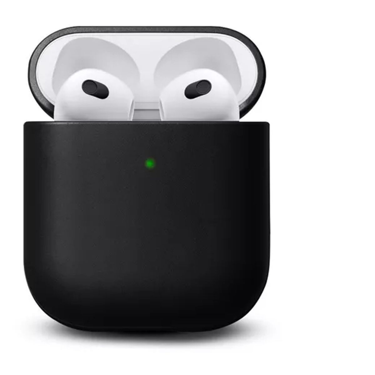 GENERICO - Funda De Cuero Para AirPods Pro Aipods Gen 2 Y 3 Black Case