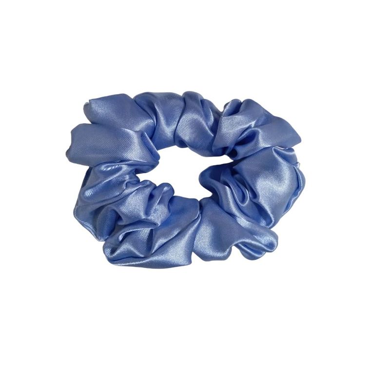 GENERICO - Scrunchie Colet para el cabello XL Celeste Claro