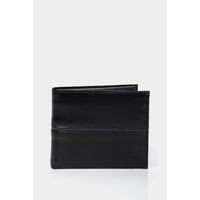 Vélez Billetera Maple De Cuero Negro