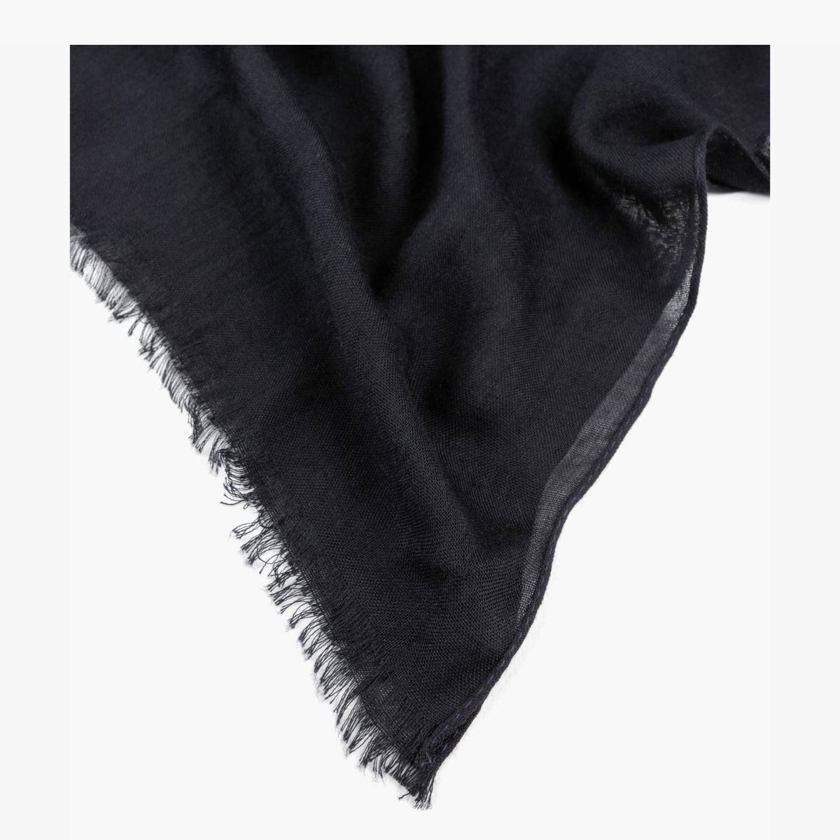 LOUNGE - Estola Mujer Unicolor Negro