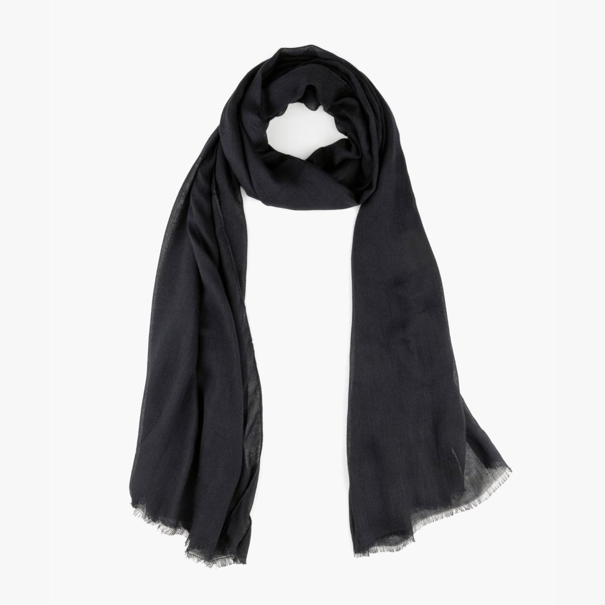 LOUNGE - Estola Mujer Unicolor Negro