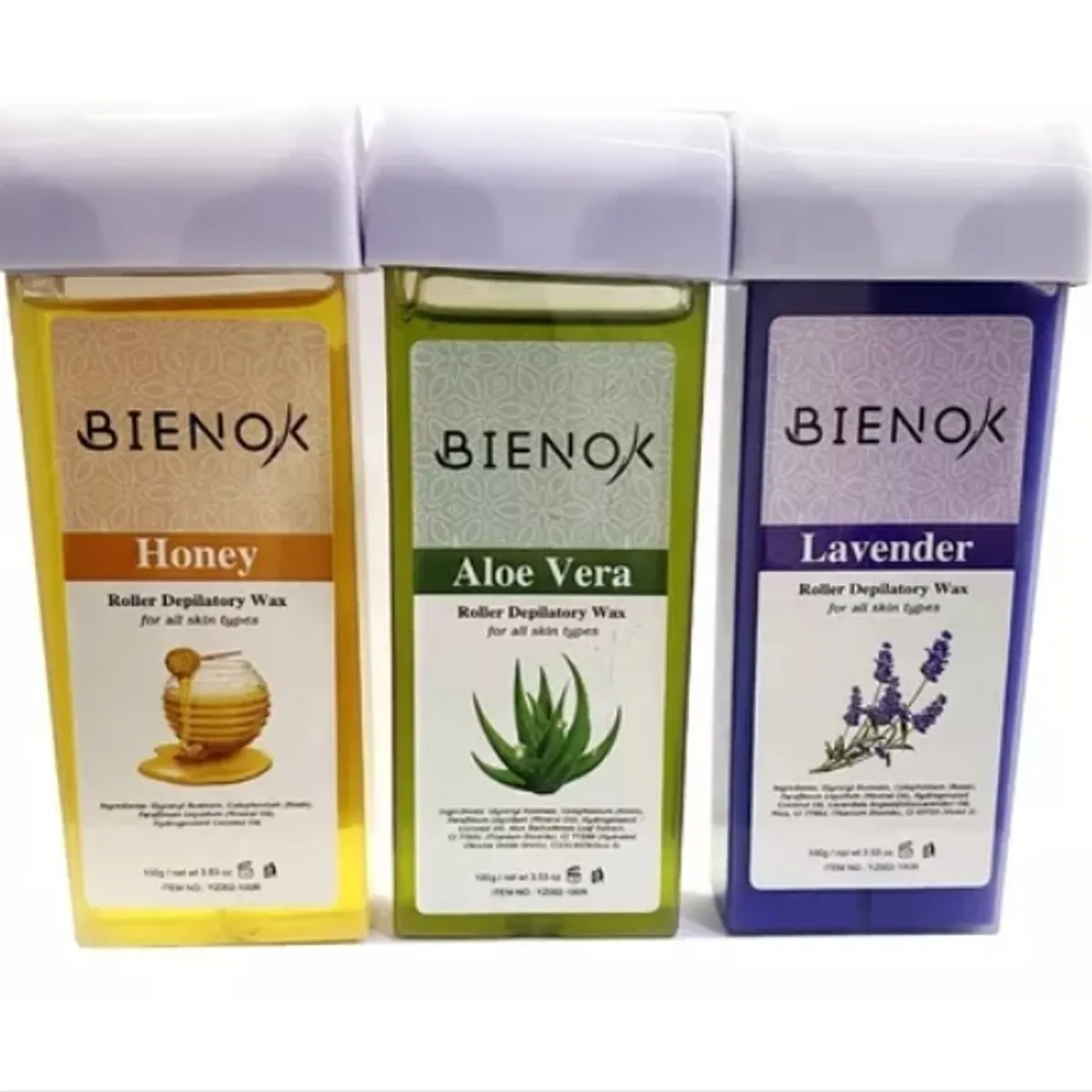 GENERICO - Kit Depilacion Roll On + 1 Cartucho Cera + 50 Bandas Papel
