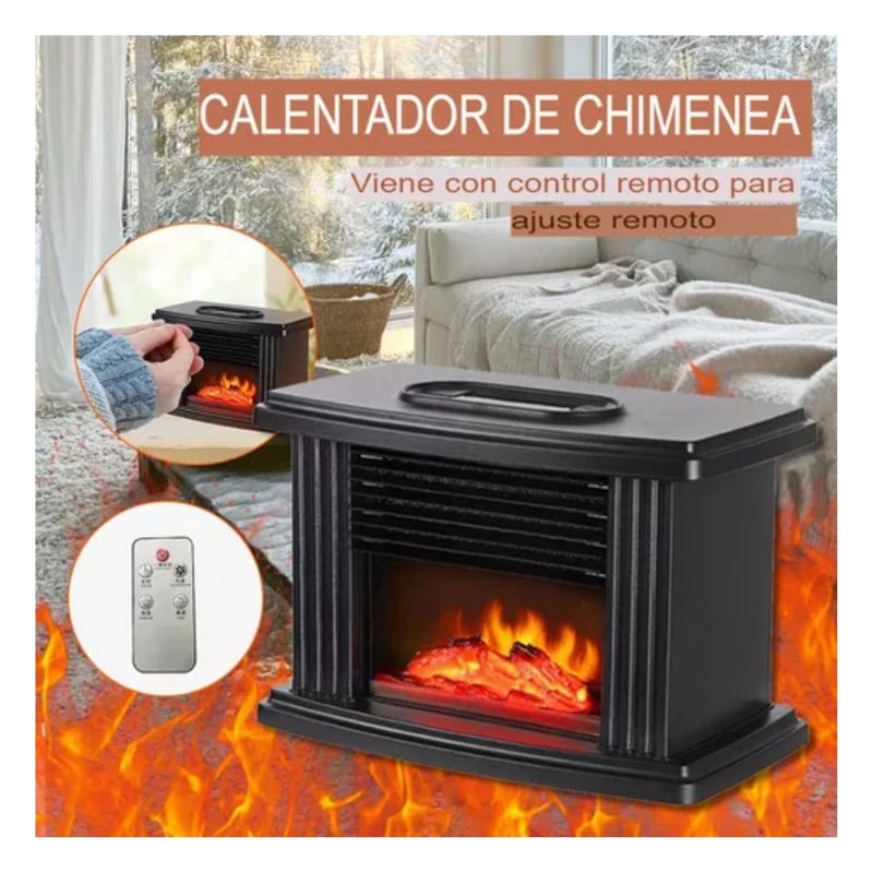 GENERICO - Calefactor Calentador Eléctrico Termo ventilador