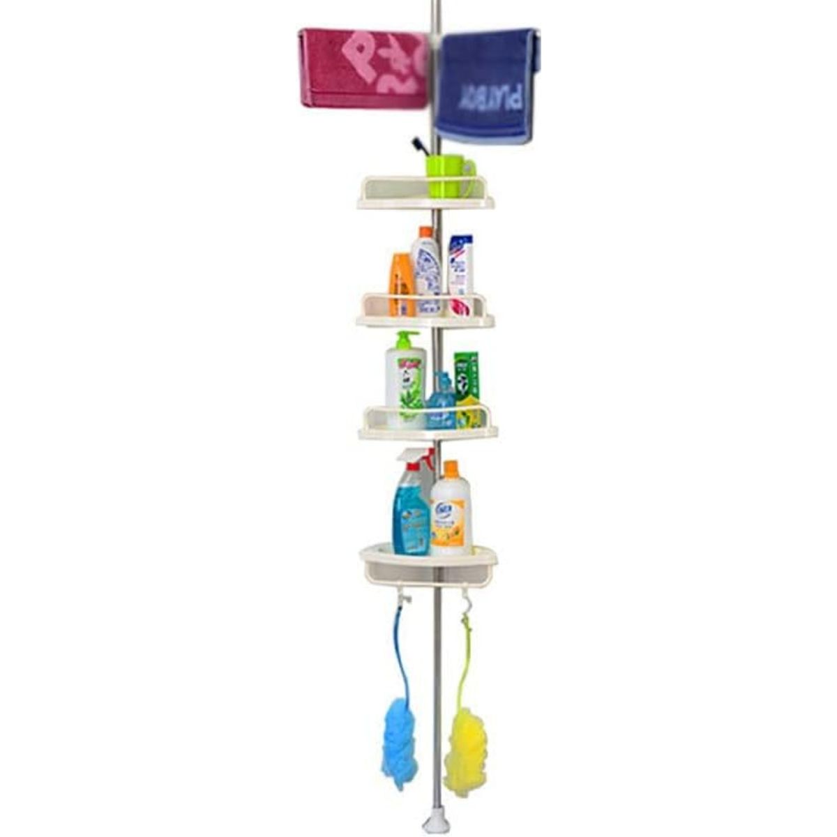 GENERICO - Organizador de 4 bases Esquinero con Vara