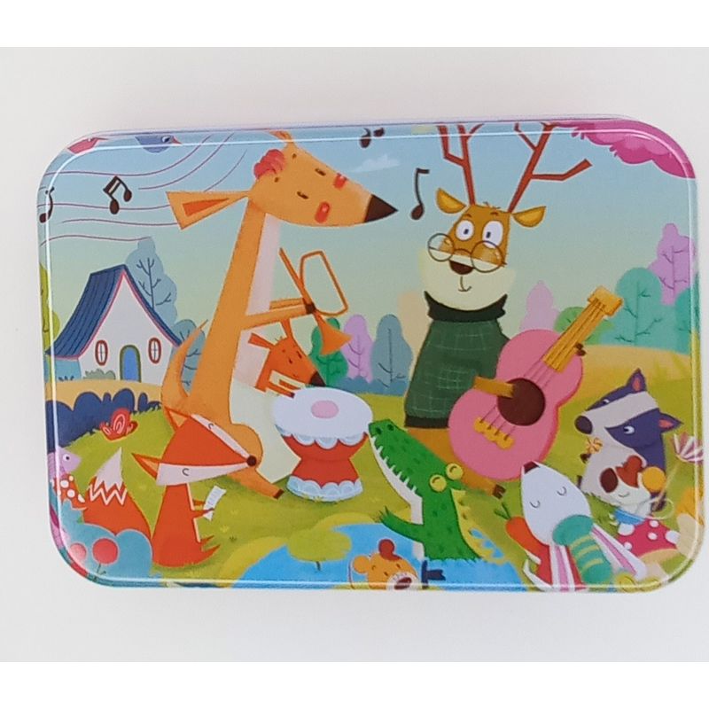 GENERICO - Puzzle 120 Piezas Animales