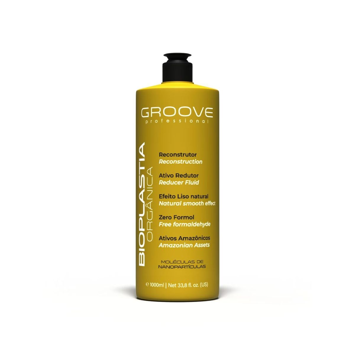 GROOVE PROFESIONAL - Alisado Permanente Organico Bioplastia Groove  1000 ml