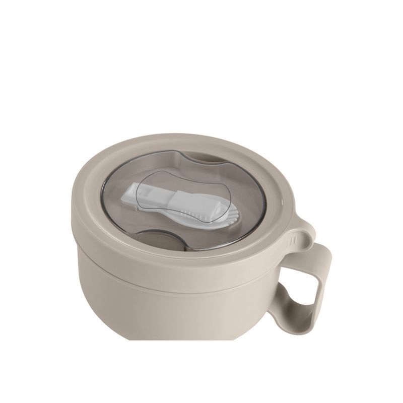 URBAN PRODUCTS - CONTENEDOR DE COMIDA CON CUCHARA GRIS URBAN PRODUCTS