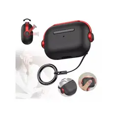 GENERICO - Carcasa Funda Impermeable Tpu Silicona Para AirPods Pro 1/2 Negro