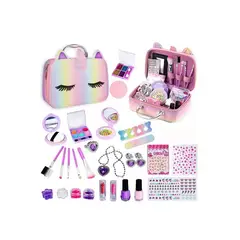 GENERICO - Juego De Juguetes De Maquillaje Cosmético Para Niños Set Arcoiris