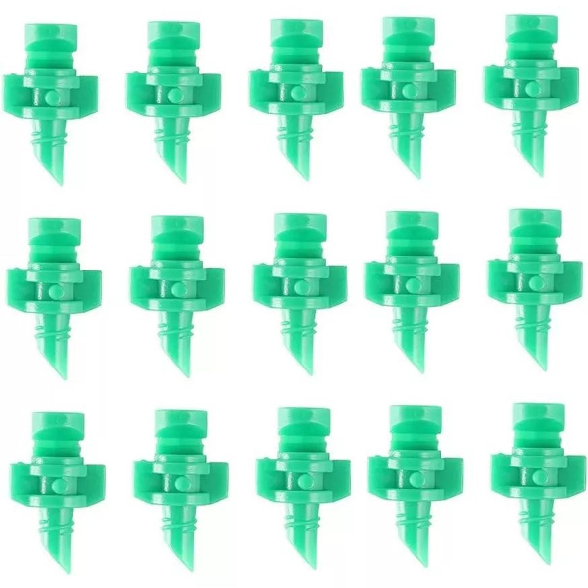 KUANGYE - 50x Aspersor 180° Riego Micro Jet Rociador Jardín 60lh