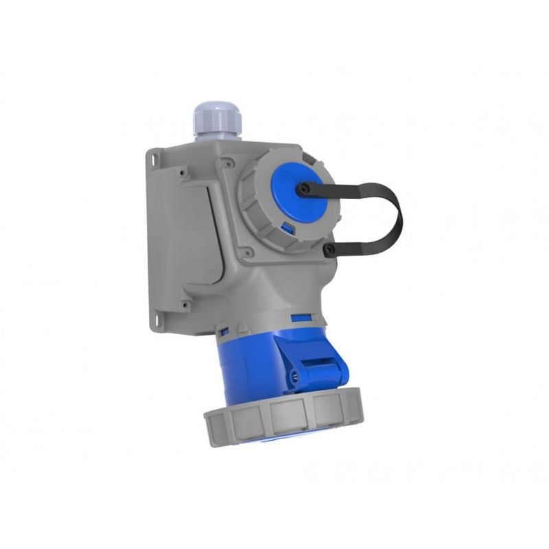 GENERICO - HEMBRA INDUSTRIAL SOBREPUESTA 220V 32A 2P+T IP67 LH Bemis