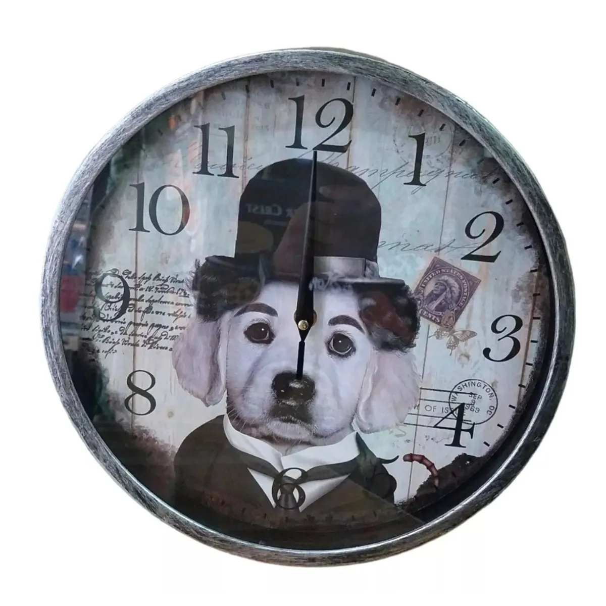 GENERICO - Reloj De Pared Redondo 30cm Decorativo M108