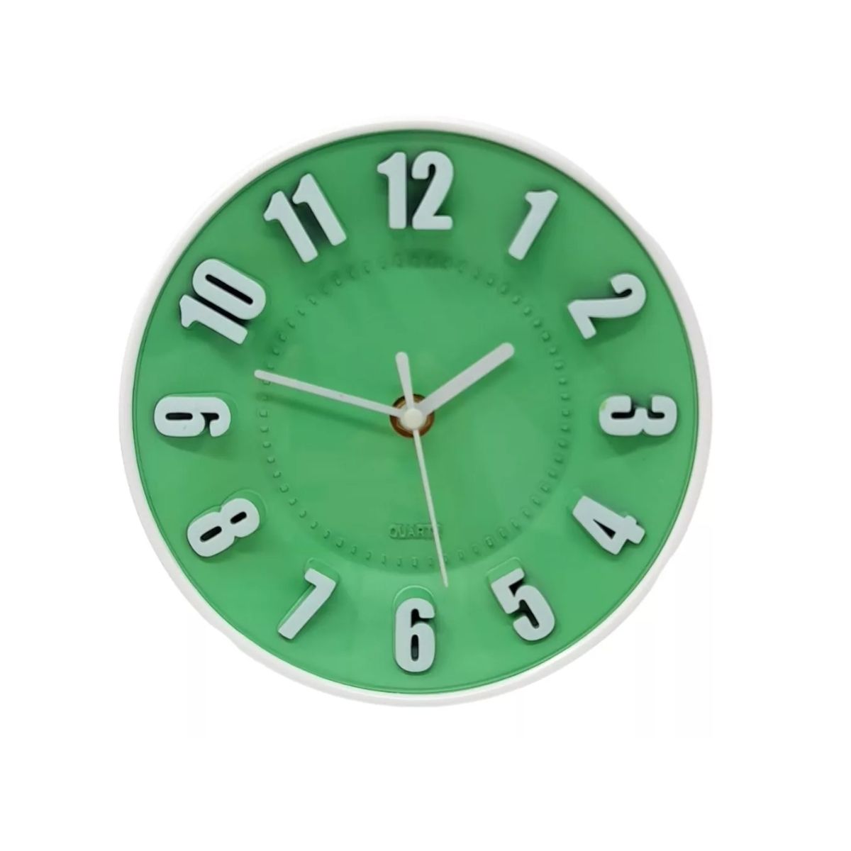 GENERICO - Reloj Pared Mural Redondo 17x4cm Numeros Pequeños