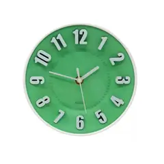GENERICO - Reloj Pared Mural Redondo 17x4cm Numeros Pequeños