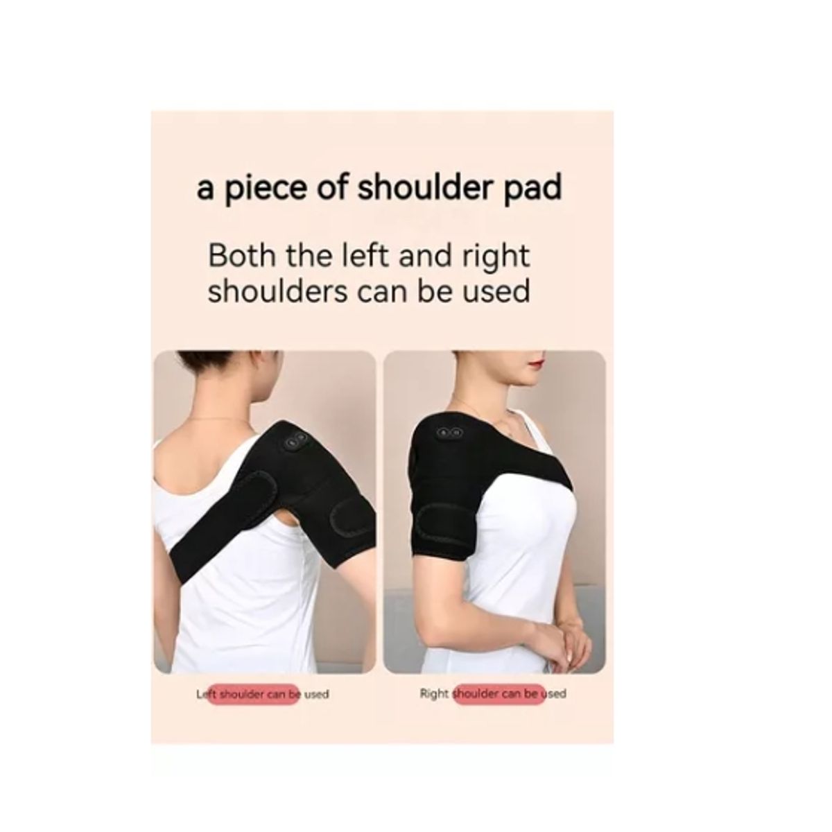 ESHOPANGIE - Hombrera Soporte De Hombro Calefacción Compresión Vibrador