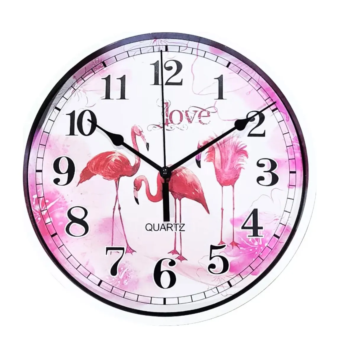 GENERICO - Reloj De Pared Redondo 25 Cm Mural Decorativo Silencioso