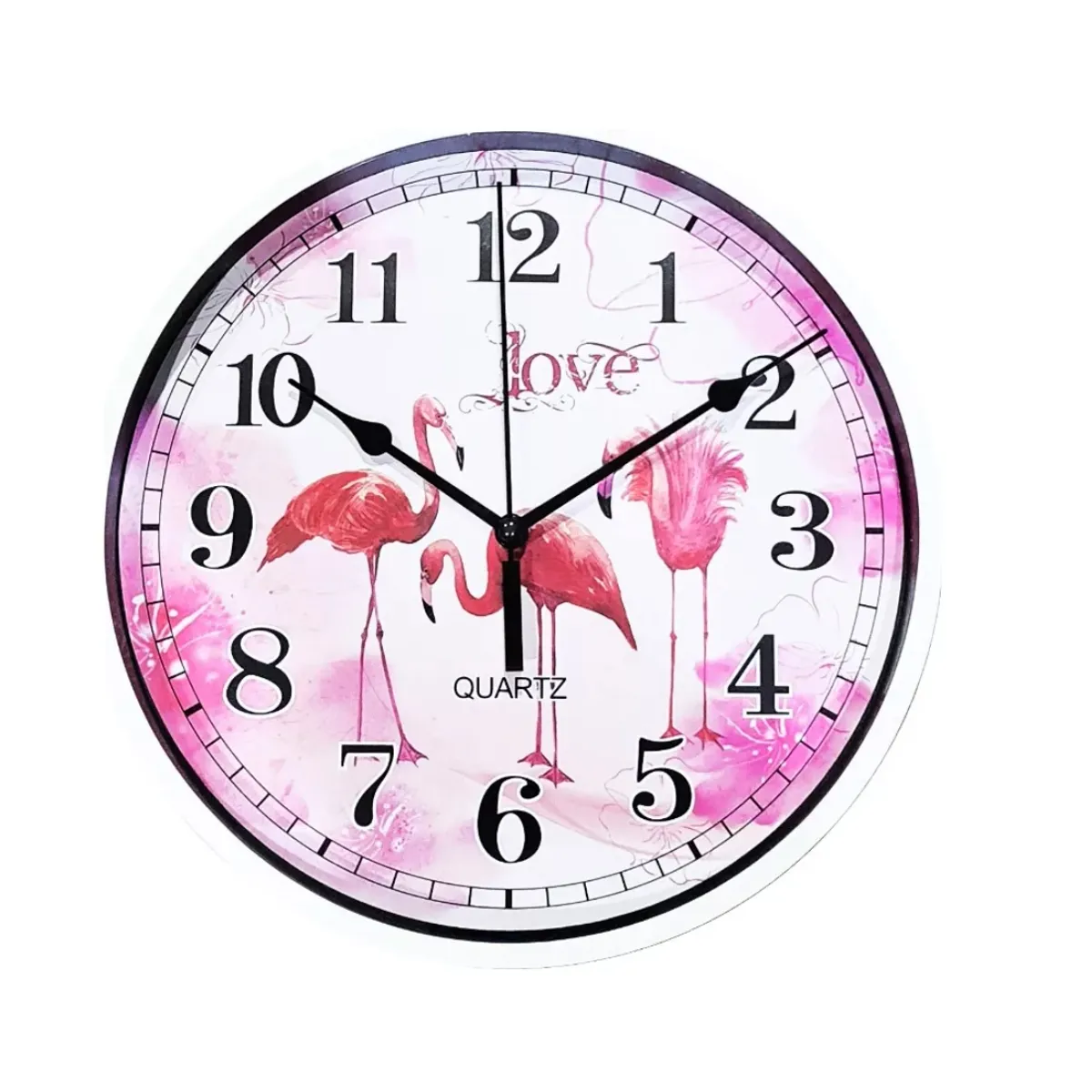 GENERICO - Reloj De Pared Redondo 25 Cm Mural Decorativo Silencioso