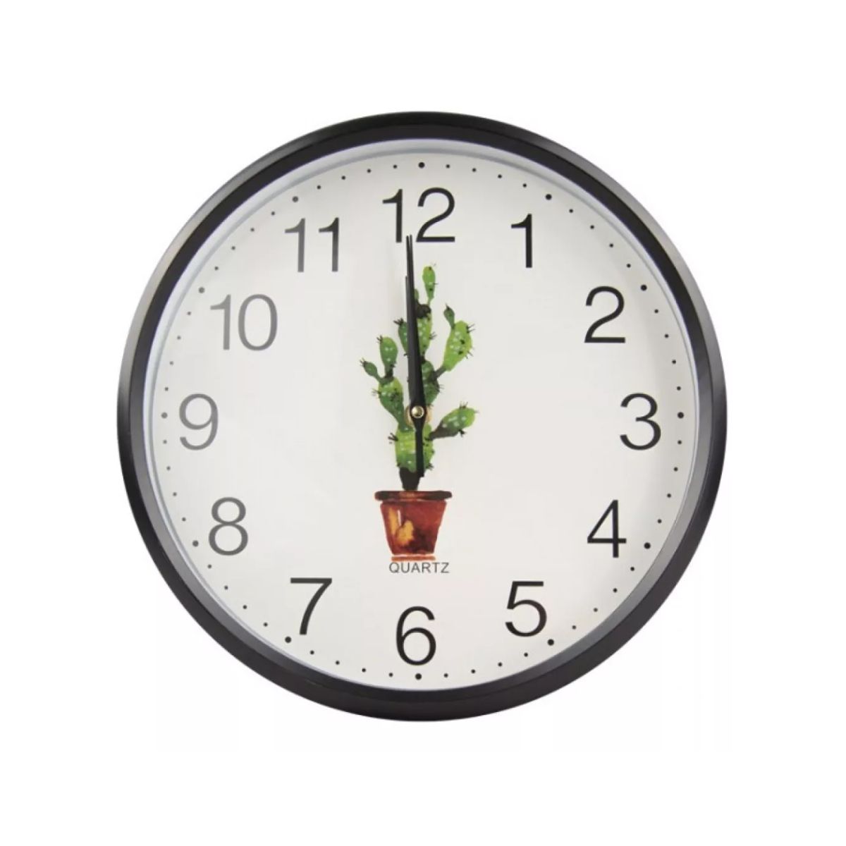 GENERICO - Reloj De Pared 31cm Blanco 1 Hoja Bighouse Mimbral