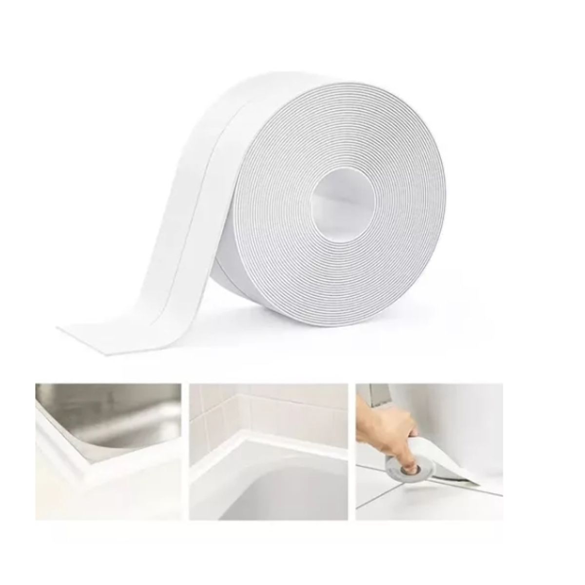 ESHOPANGIE - Cinta Sellado Baño Impermeable Ducha Calafateo Tira Adhesiva