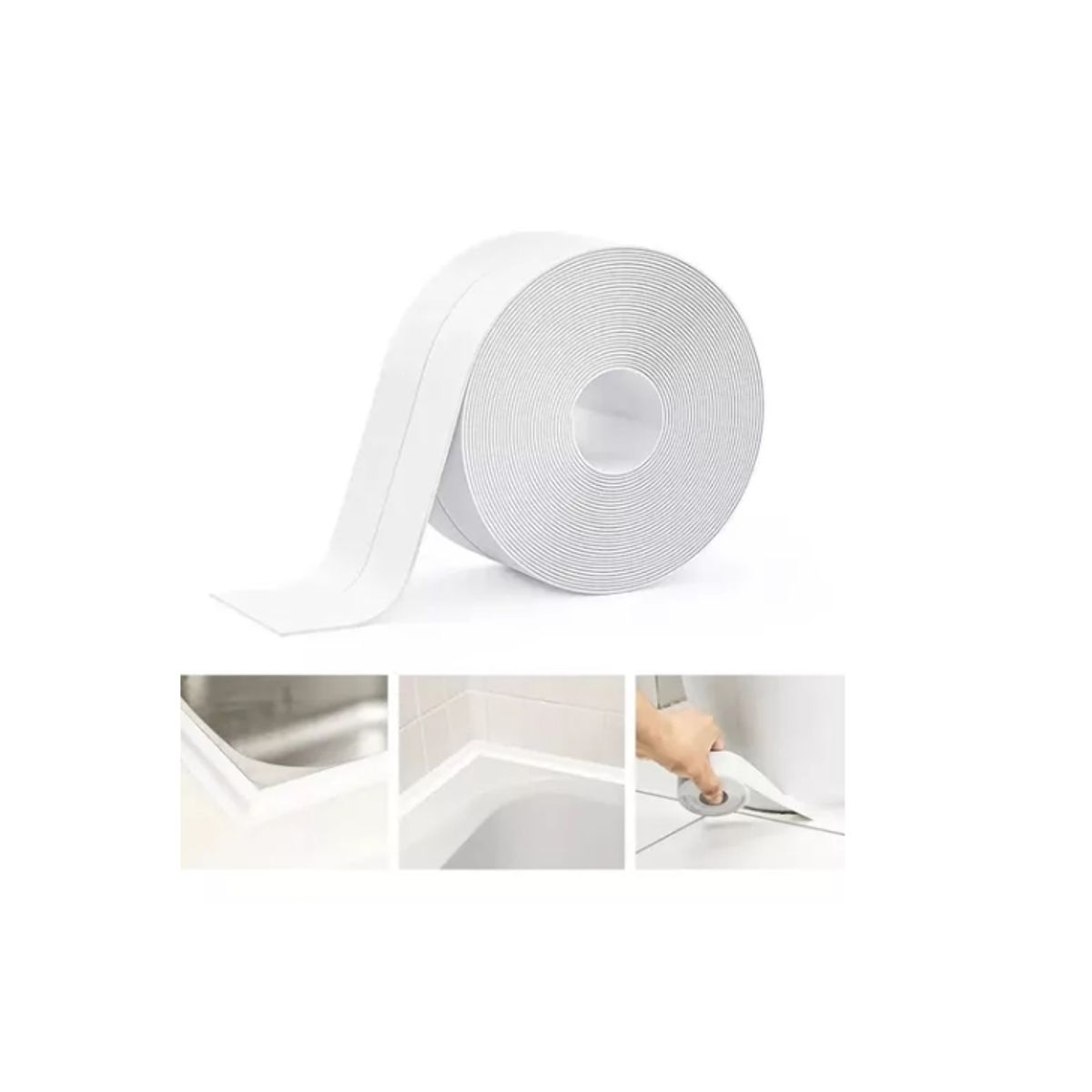 ESHOPANGIE - Cinta Sellado Baño Impermeable Ducha Calafateo Tira Adhesiva