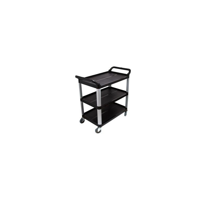 IMAHE - CARRO DE SERVICIO NEGRO 845x430x950 cm IMAHE