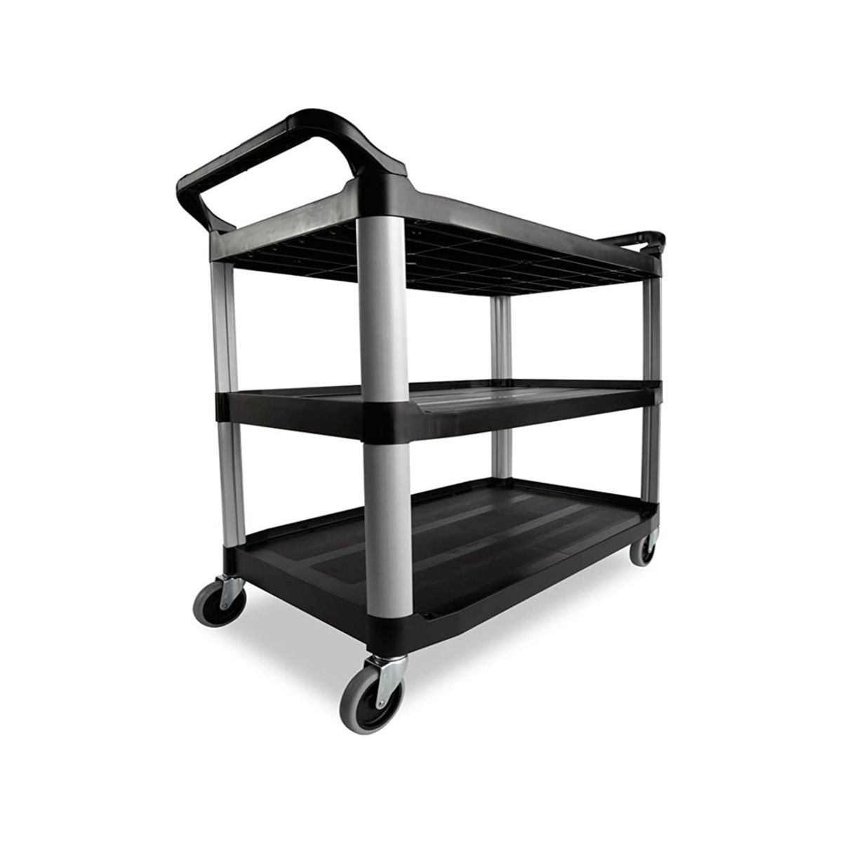 IMAHE - CARRO DE SERVICIO NEGRO 845x430x950 cm IMAHE