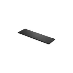 IMAHE - TABLA APERITIVO MELAMINA RECT 53X16X 1 CM NEGRA