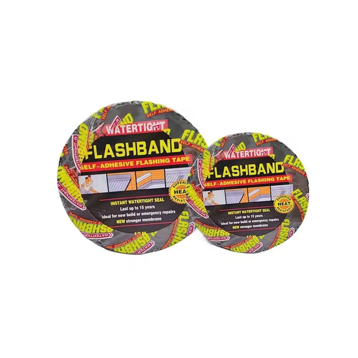 GENERICO - Pack 3 Cinta Sellador Adhesivo MULTIUSO Techo Gotera Impermeable 50mm X 10m