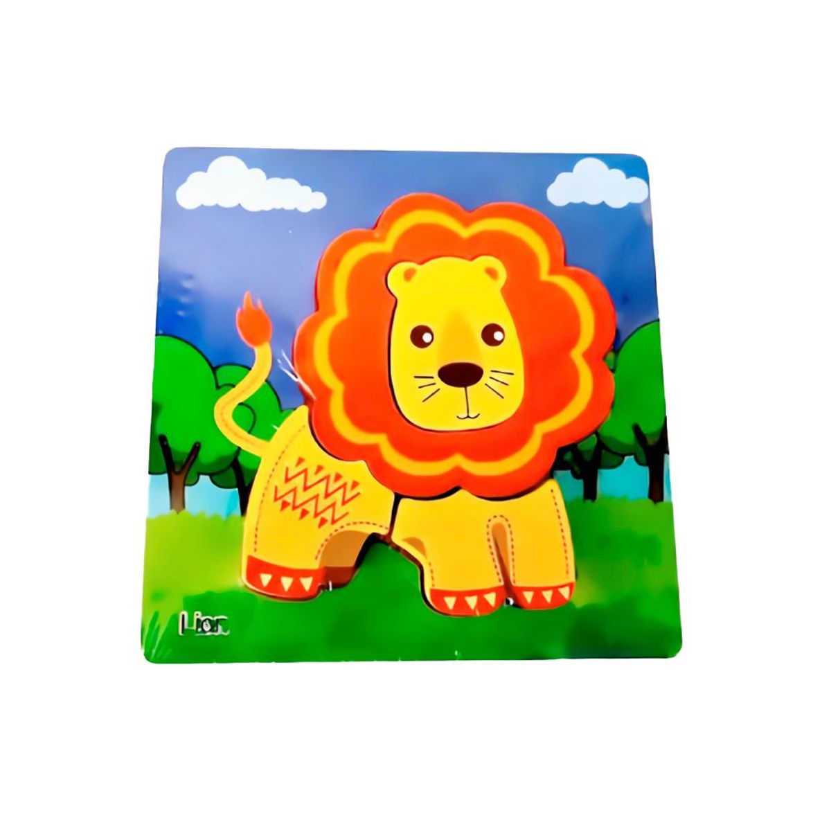 GENERICO - Rompecabezas De Leon Pequeño