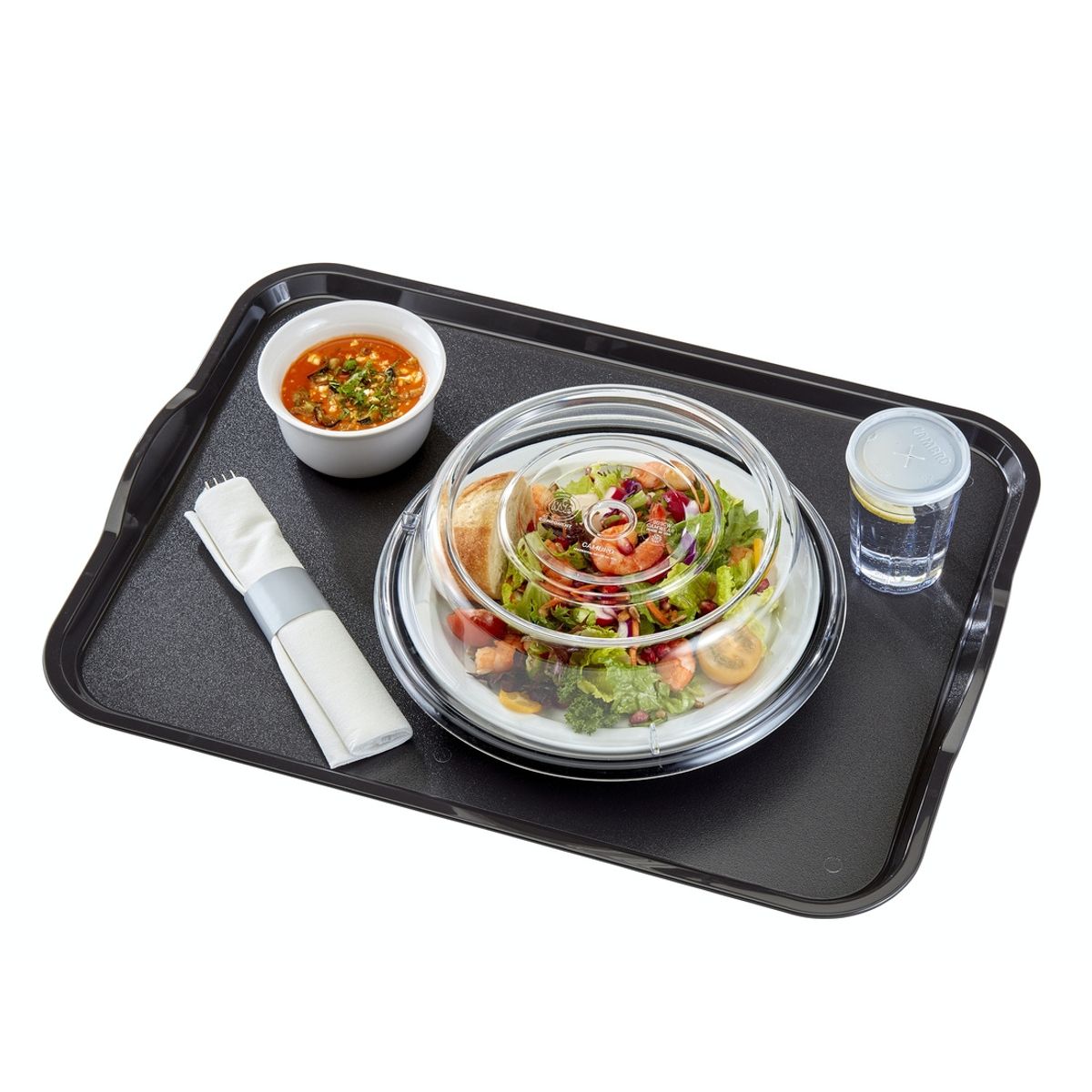 IMAHE - CUBREPLATOS POLICARBONATO TRANSPARENTE 27.4 CM IMAHE