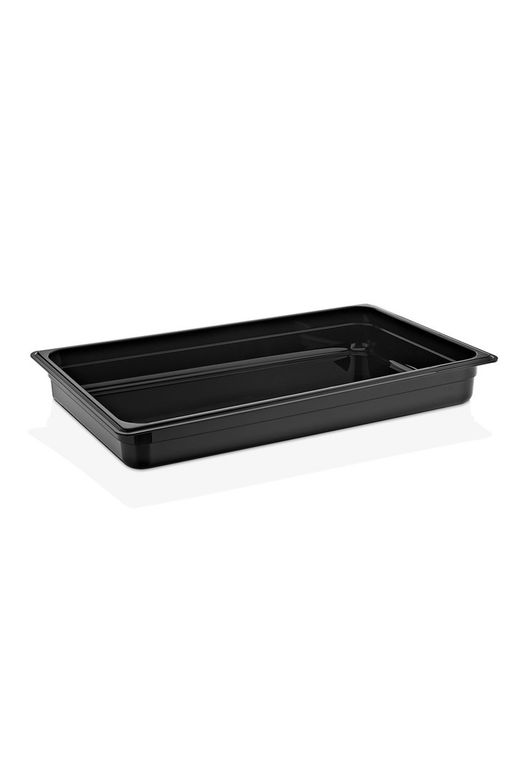CONTENEDOR GN POLICARBONATO NEGRO 11X6 CMS