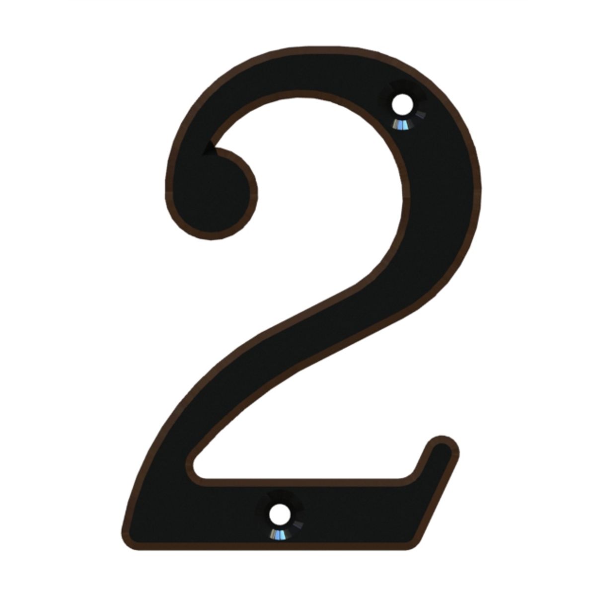 POLI - Número 2 Estándar 8,5cm Rústico