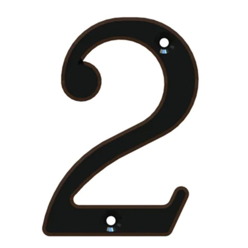 POLI - Número 2 Estándar 8,5cm Rústico