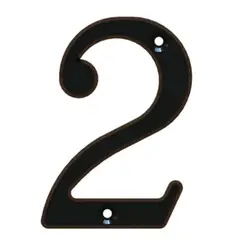 POLI - Número 2 Estándar 8,5cm Rústico