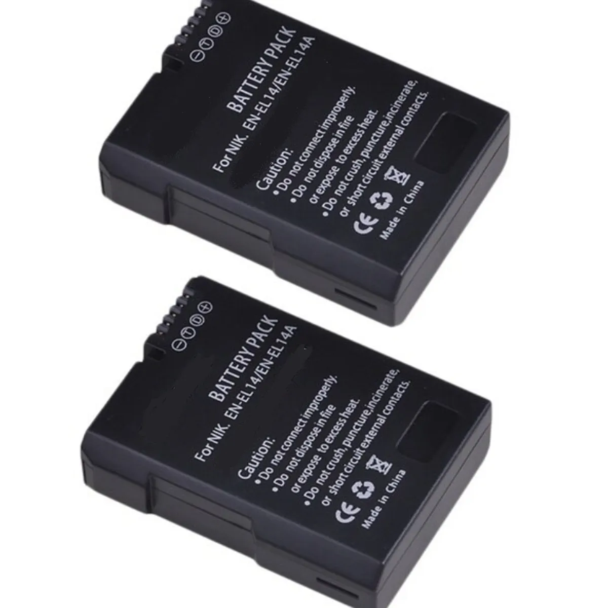 GENERICO - 2 BATERÍAS EN-EL14 ALTERNATIVA NIKON