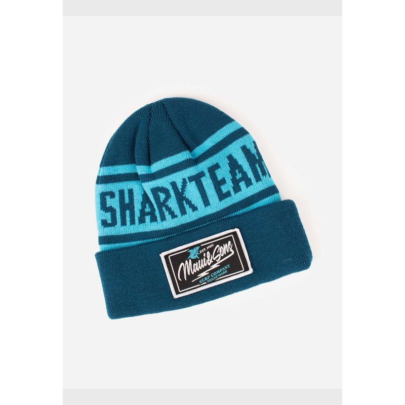 MAUI AND SONS - Gorro Thunder Shark Niño Azul Maui And Sons