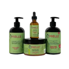 MIELLE - Kit Rosemary Mint Strengthening - 4un