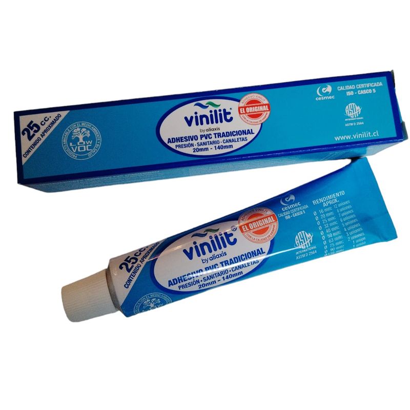 GENERICO - Adhesivo Pvc Tradicional 25cc Pomo Vinilit