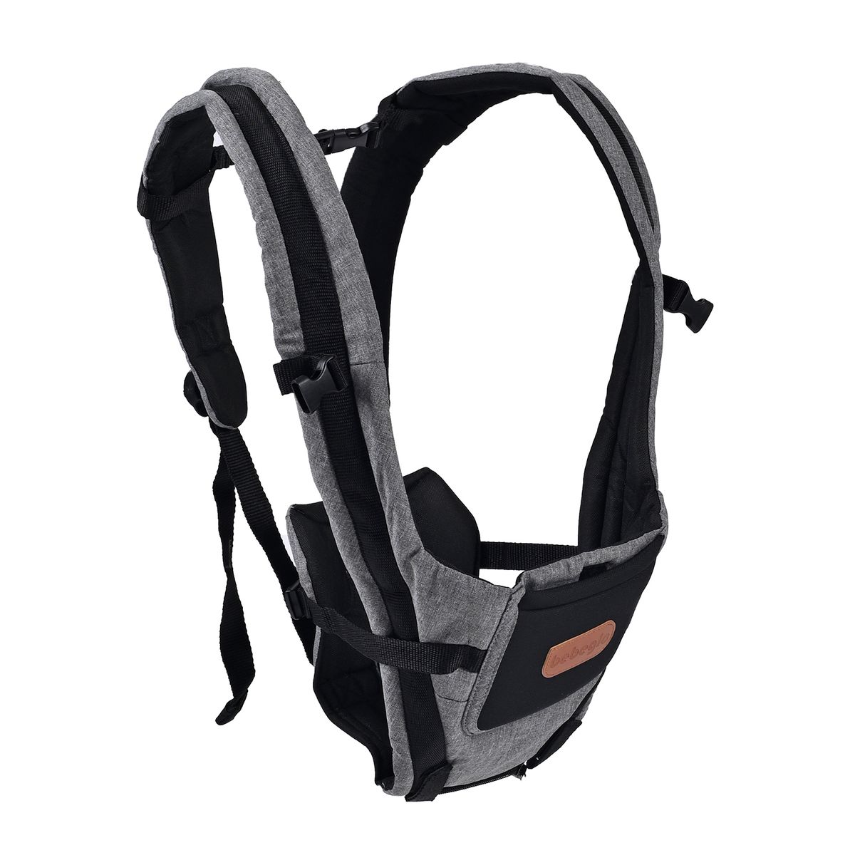 BEBEGLO - Porta Bebe Canguro Hit Seat RS-80190 Gris