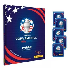 PANINI - ALBUM COPA AMERICA USA 2024 TAPA DURA + 40 SOBRES