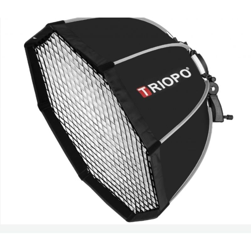 GENERICO - SOFTBOX OCTAGONAL TRIOPO 65CM KS2-65 + GRILLA